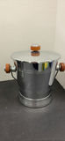 Vintage Metal Ice Buckets With Lids - thumbnail 5 of 9