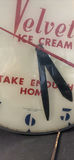Vintage Velvet Ice Cream Electric Wall Clock - thumbnail 3 of 8