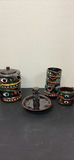 Ceramic Totem Pole Teapot Set - thumbnail 1 of 9