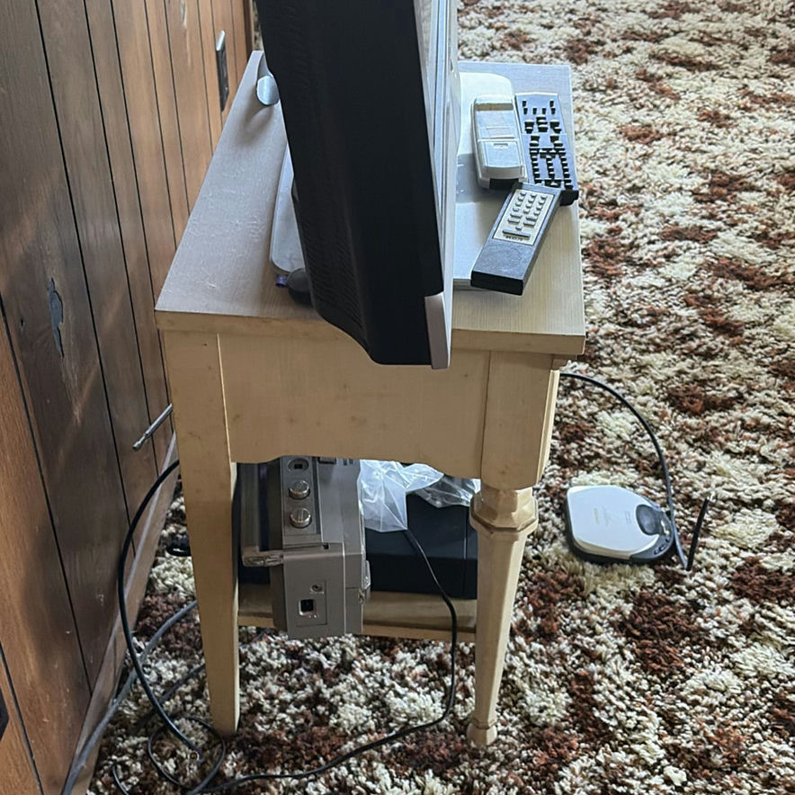 Envision TV with VCR/DVD players and portable CD player - image 7 of 11