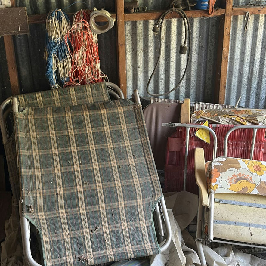 Chairs, sports gear, and garden tools collection - image 3 of 11