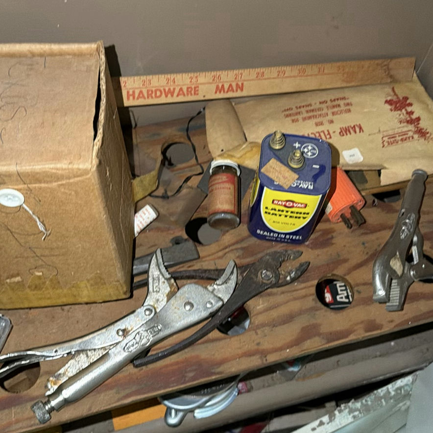Assorted tools, hardware, and workshop supplies  - image 5 of 8