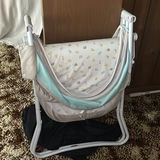 Foldable baby bassinet/rocker with bedding and accessories - thumbnail 4 of 9