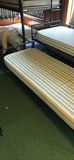 Metal bunk beds with striped mattresses - thumbnail 5 of 7