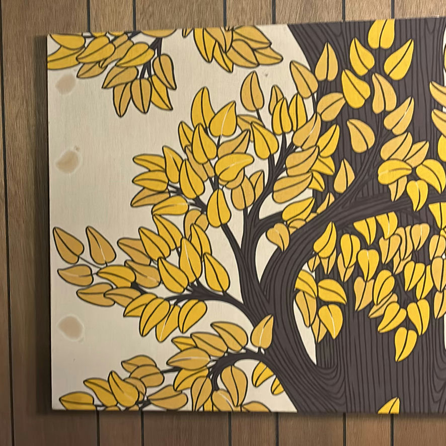 Tree with Yellow Leaves Wall Art - image 4 of 4