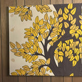 Tree with Yellow Leaves Wall Art - thumbnail 4 of 4