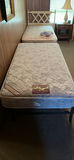 3 Twin mattresses with 2 Decorative Headboards - thumbnail 1 of 8