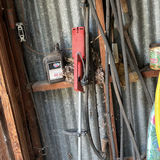 Ladder, Poulan electric chainsaw, and assorted workshop tools - thumbnail 7 of 7