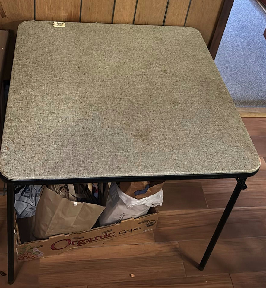 Two folding tables with laminate tops - image 4 of 6