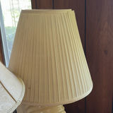Two Cream-Colored Table Lamps with Distinct Bases - thumbnail 5 of 5