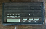 Wooden Two-Tier Side Table with Cosmo AM/FM Digital Clock Radio - thumbnail 7 of 13