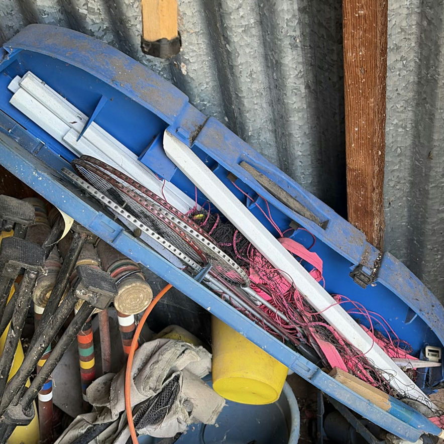 Chairs, sports gear, and garden tools collection - image 8 of 11