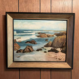 3 framed landscape and city-scene paintings - thumbnail 2 of 4