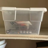 Garage shelf with cleaning products, oils, and hardware - thumbnail 8 of 8