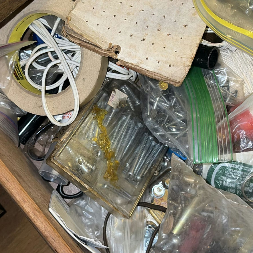 Assorted hardware and electrical components - image 8 of 8