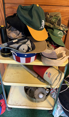 Assorted Hats and Household Miscellany - Image 1 of 8