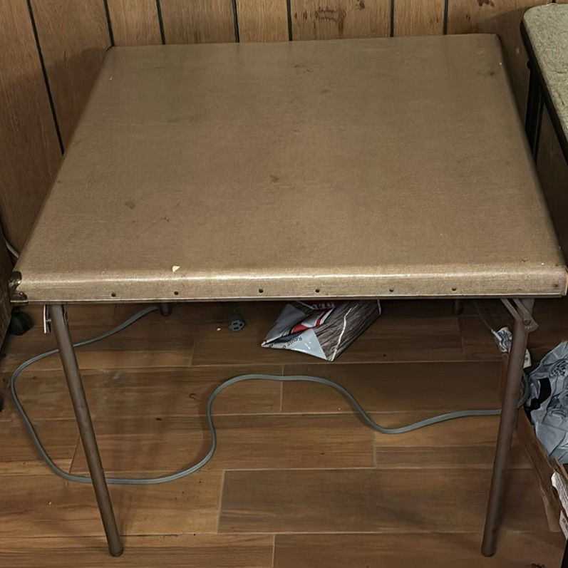 Two folding tables with laminate tops - image 1 of 6