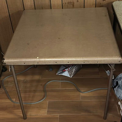 Two folding tables with laminate tops - Image 1 of 6