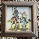 Assorted decorative tiles and framed wall art - thumbnail 2 of 9