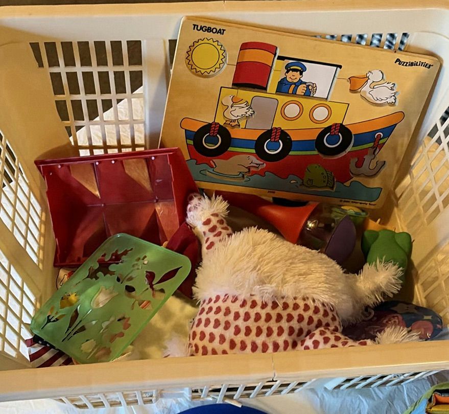 Assorted children's toys and art supplies - image 7 of 7