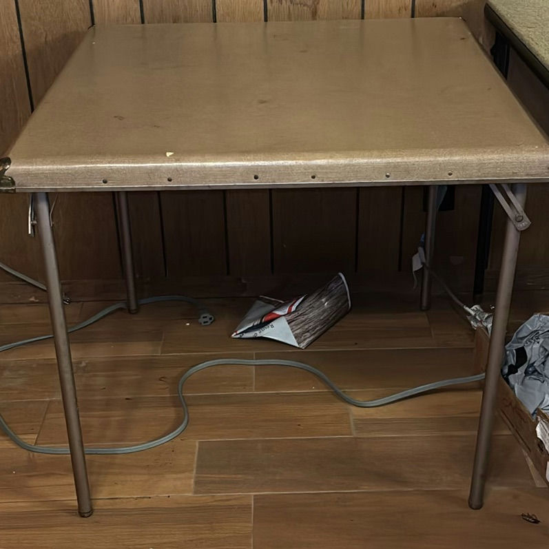 Two folding tables with laminate tops - image 2 of 6