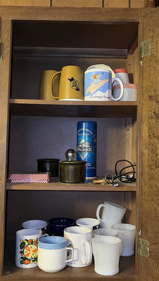 Assorted Mugs and Small Kitchenware - Image 1 of 4