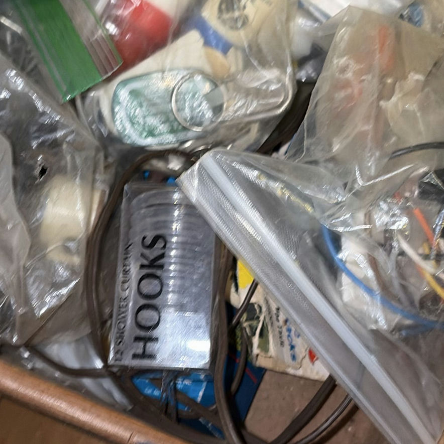 Assorted hardware and electrical components - image 3 of 8