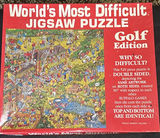 Vintage Spirograph sets, Cowboys Checkers, mini MONOPOL and Golf Edition jigsaw puzzle - thumbnail 4 of 8