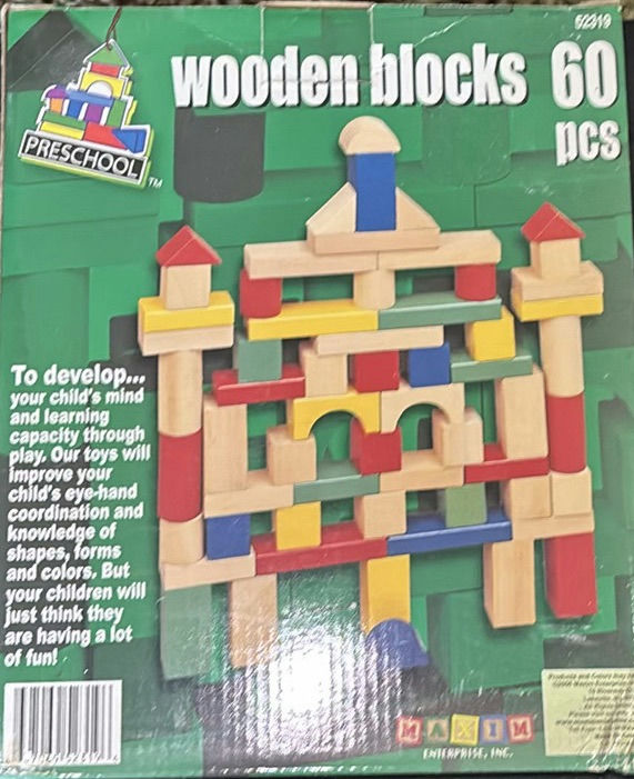 Assorted Jigsaw Puzzles, Board Game, and Wooden Block Set - image 4 of 8