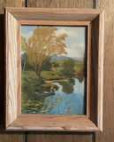 3 framed landscape and city-scene paintings - thumbnail 3 of 4