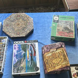 Assorted Jigsaw Puzzles and Framed Rooster Prints - thumbnail 2 of 13