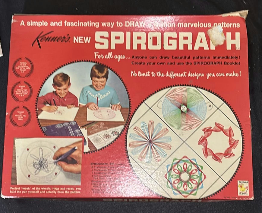 Vintage Spirograph sets, Cowboys Checkers, mini MONOPOL and Golf Edition jigsaw puzzle - image 8 of 8