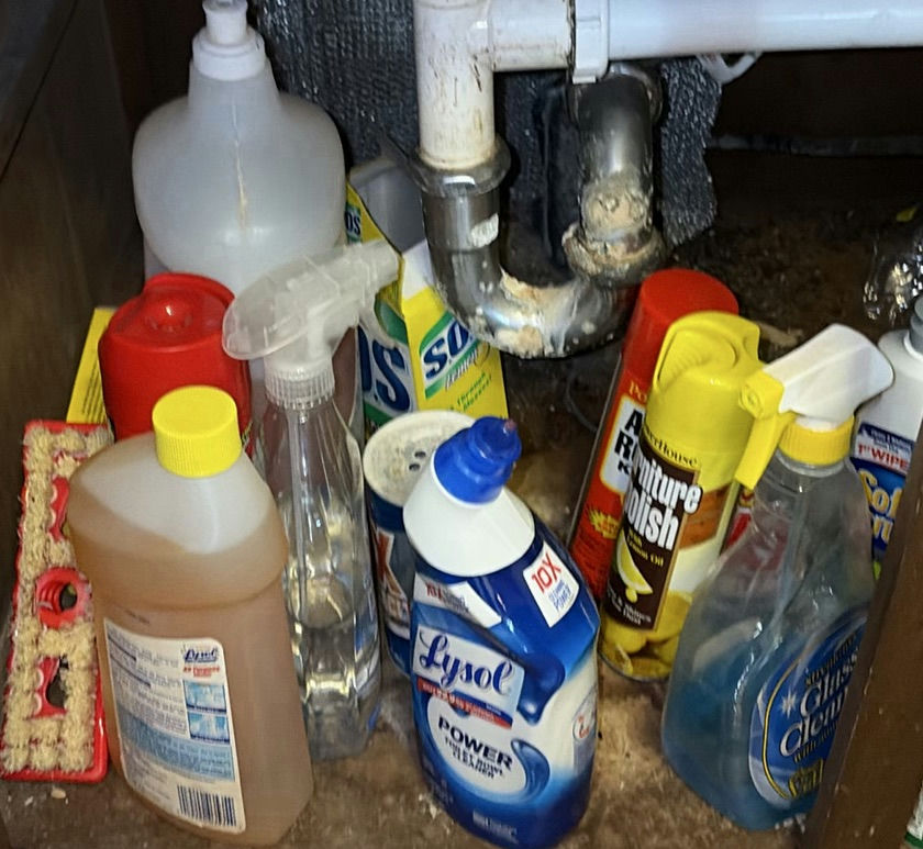 Assorted cleaning supplies - image 2 of 5