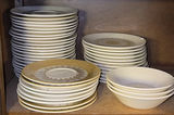 Stacked ceramic dinnerware (plates and bowls) - thumbnail 3 of 4