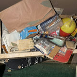 Assorted hardware in a storage box - thumbnail 4 of 7