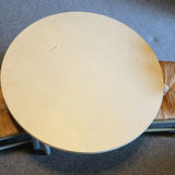 Child-sized round table with two woven-seat chairs - thumbnail 4 of 8