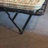 Gingham-patterned sofa with sleeper mattress - thumbnail 7 of 7