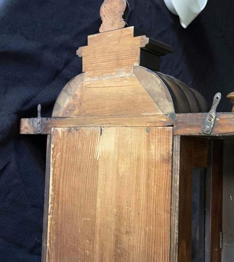 Antique wooden pendulum wall clock - image 6 of 7
