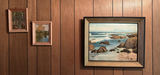 3 framed landscape and city-scene paintings - thumbnail 1 of 4