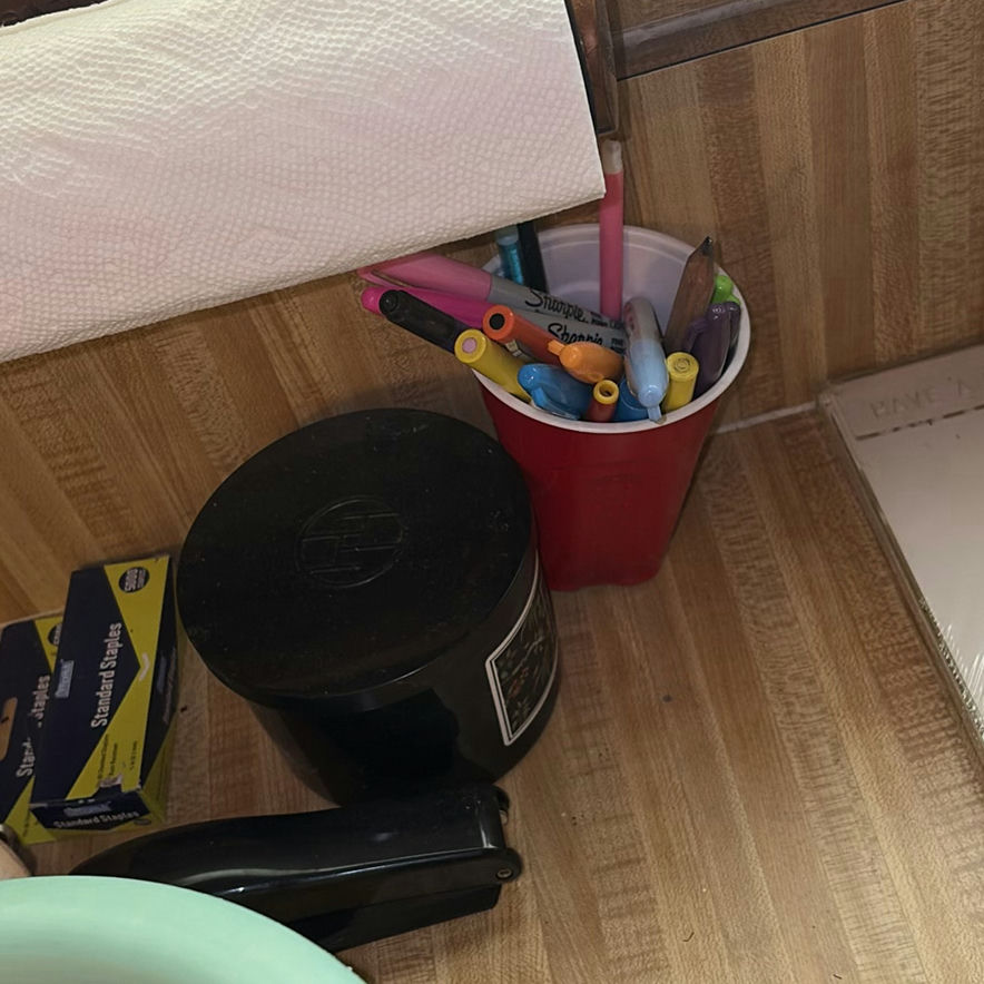 Assorted Kitchenware, Glassware and Office Supplies - image 8 of 10