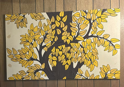 Tree with Yellow Leaves Wall Art - Image 1 of 4