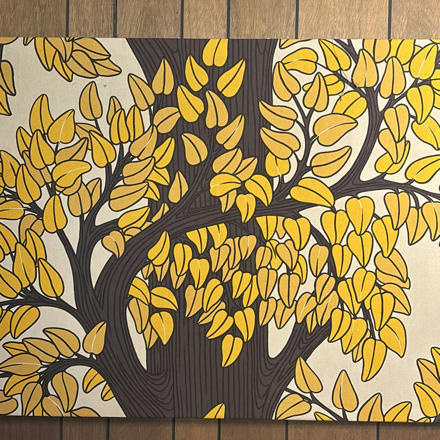 Tree with Yellow Leaves Wall Art - image 3 of 4