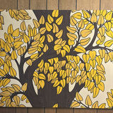 Tree with Yellow Leaves Wall Art - thumbnail 3 of 4