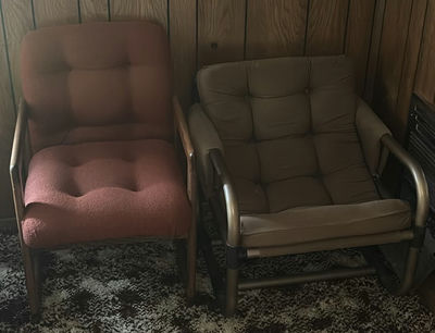 Two Upholstered Armchairs - Image 1 of 5