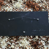 Abstract three-panel wall sculpture with wavy bands and fish motifs - thumbnail 3 of 4